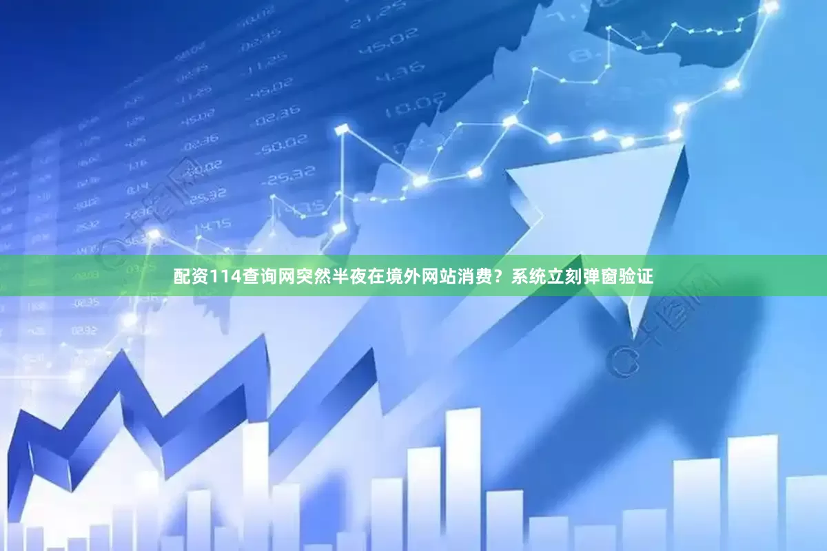 配资114查询网突然半夜在境外网站消费？系统立刻弹窗验证